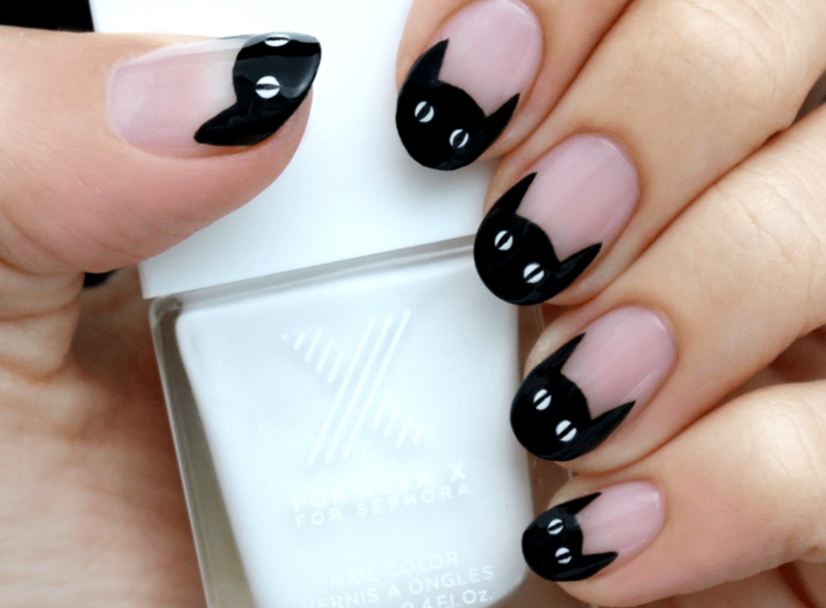 8. Cute and Simple Cat Nail Designs - wide 11