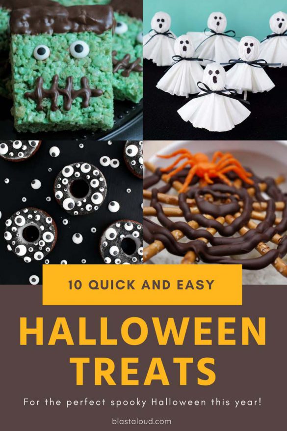 10 Quick and Easy Halloween Treats That'll Definitely Be A Hit