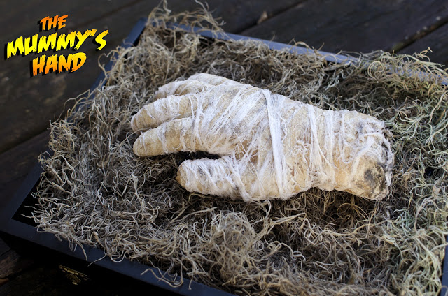 Creepy Mummy Hand for Halloween