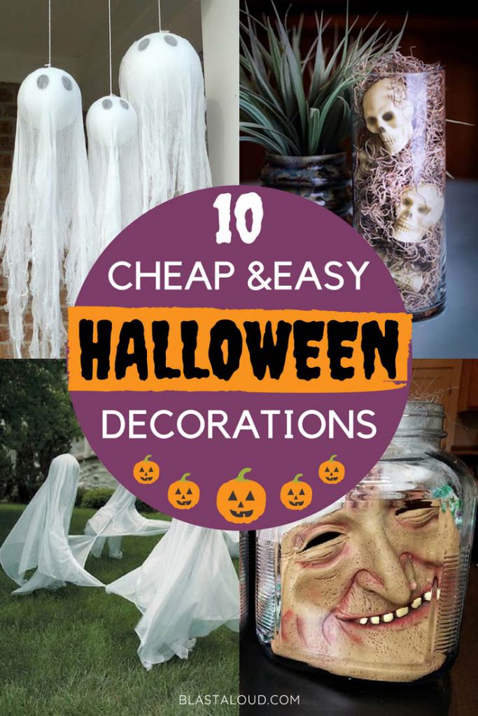 Easy DIY Halloween Decorations for The Spookiest Home On The Block