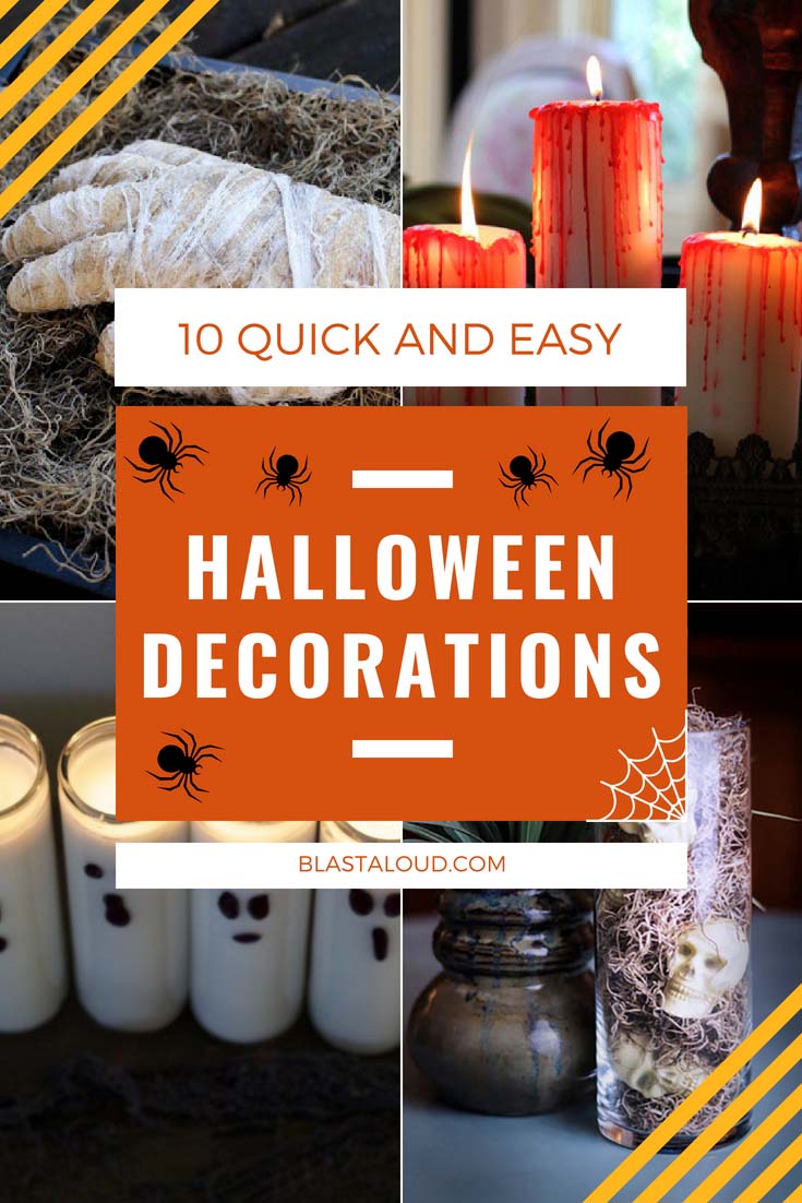 Easy DIY Halloween decorations