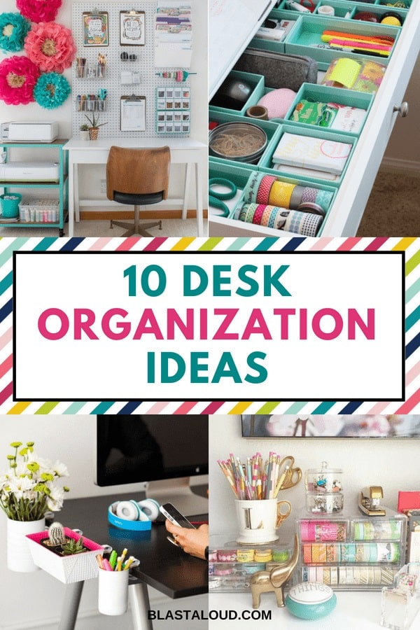 10 Life Changing Desk Organization Ideas That Ll Make You Super Productive   Desk Organization Ideas 3 Min Min 