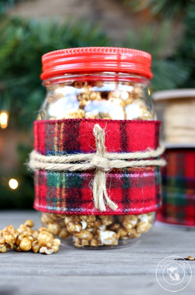 Caramel Corn in a Jar