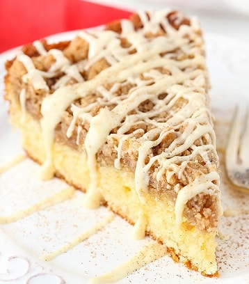 Eggnog Crumb Cake