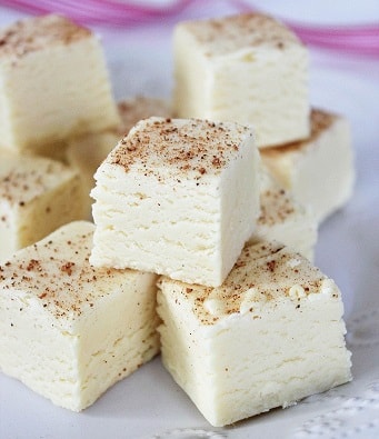 Eggnog Fudge