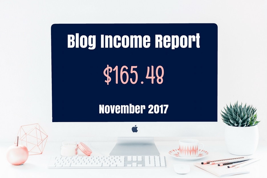 Blog Income Report November 2017