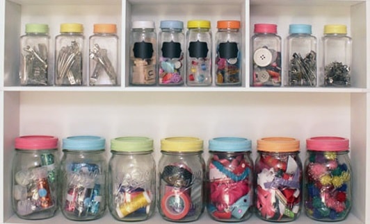 Craft room organization