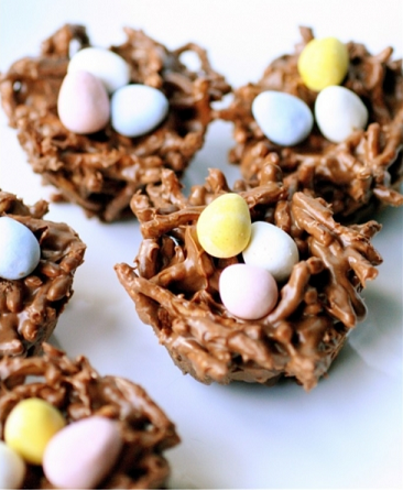 Easy Easter Desserts Recipes: Birds Nests