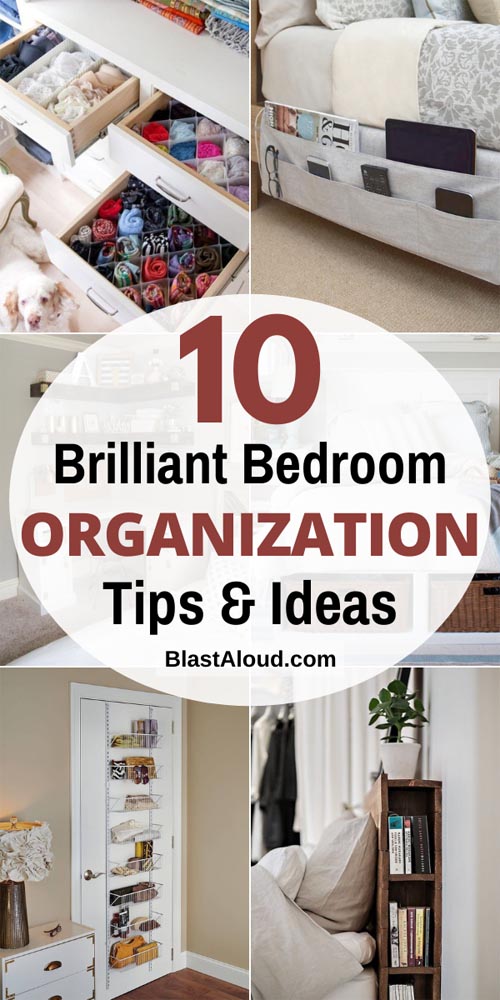 Bedroom organization ideas