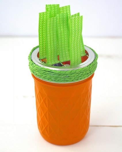Easter Mason Jar Ideas: Easter Mason Jar Carrots