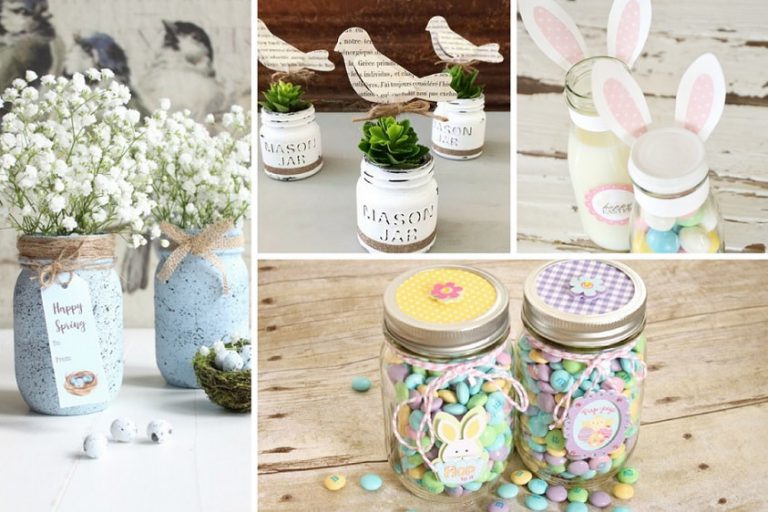 25 DIY Easter Mason Jar Ideas That Everyone Will Love