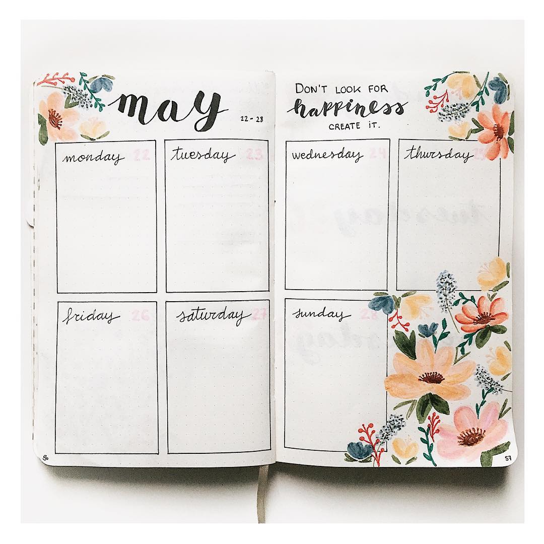 30+ Bullet Journal Ideas That Will Keep Your Life Organized All Year Long