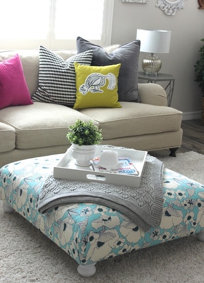 IKEA Hacks: DIY Ottoman