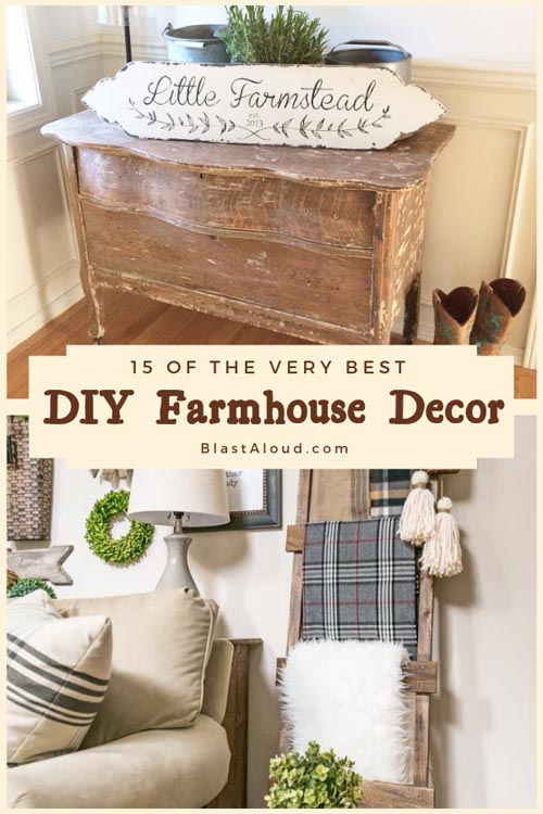 15 Easy Diy Farmhouse Decor Projects You Can Do On A Budget - Diy 4 Best Home Decor Ideas