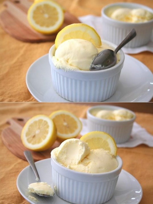 Keto Ice Cream Recipes: Lemon Curd Ice Cream