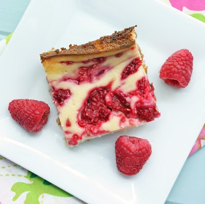 Keto Cheesecake Recipes: Raspberry Cheesecake Bars