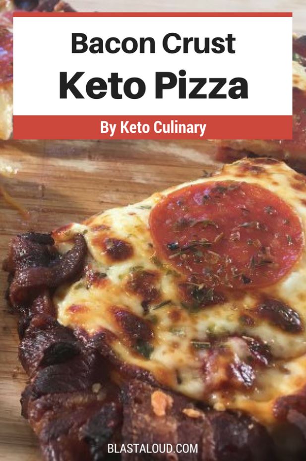 Bacon Crust Keto Pizza