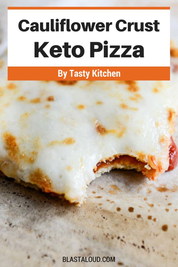 Cauliflower Crust Keto Pizza