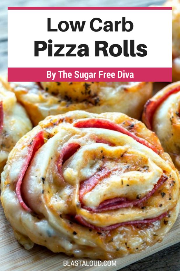Low Carb Pizza Rolls