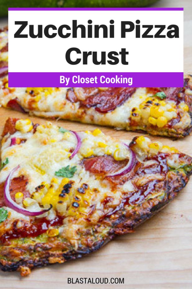 Zucchini Pizza Crust