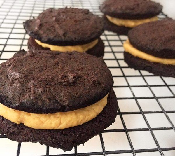 Keto Cookie Recipes: Chocolate Peanut Butter Whoopie Pies