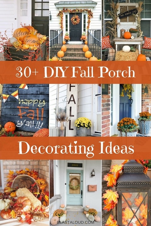 30 Diy Fall Porch Decorating Ideas For The Prettiest This - Diy Fall Porch Decorating Ideas