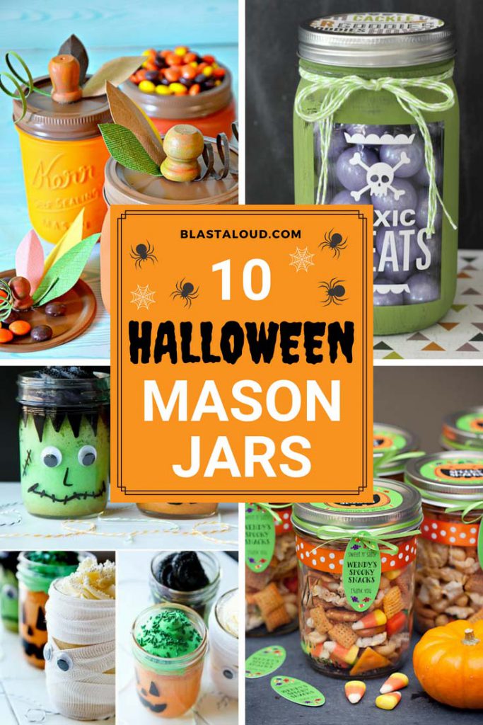 Halloween mason jar gift ideas