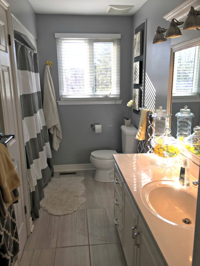 Bathroom remodel ideas: Kids Bathroom Remodel after