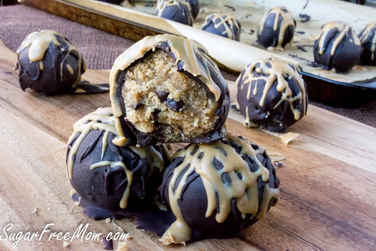 Keto Cookie Recipes: Peanut Butter Cookie Dough Truffles