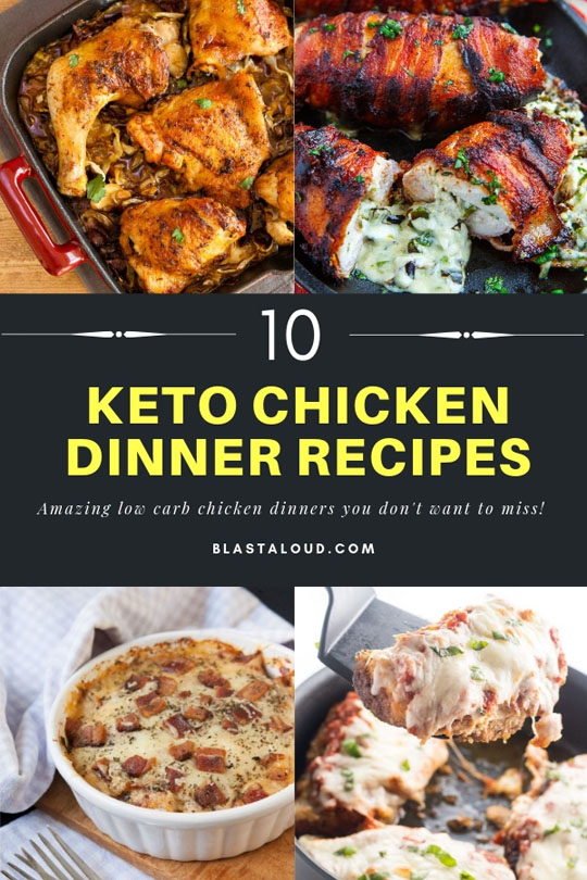 Keto Chicken Dinner Recipes: 10 Keto Chicken Recipes You Need To Try