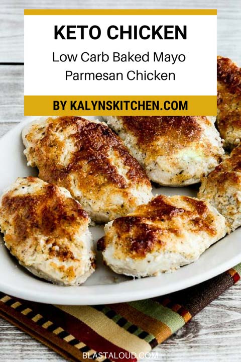 Keto Chicken Dinner Recipes: Low-carb Baked Mayo-parmesan Chicken