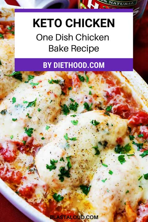 Keto Chicken Dinner Recipes: One Dish Chicken Bake Recipe