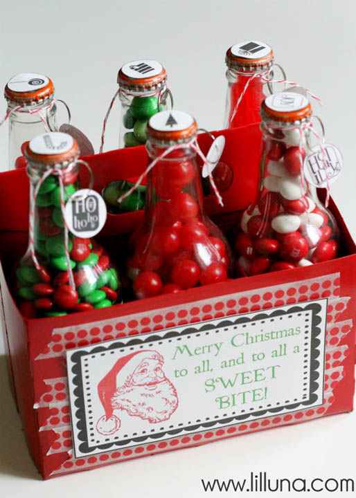 DIY Gift Baskets For Men: Candy Pop Bottle Gift Set