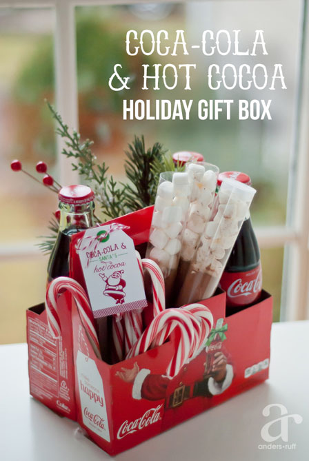 DIY Gift Baskets For Men: Coca-cola Gift Basket