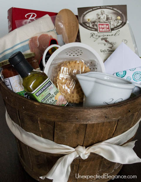 DIY Gift Baskets For Men: Cooking Themed Gift Basket