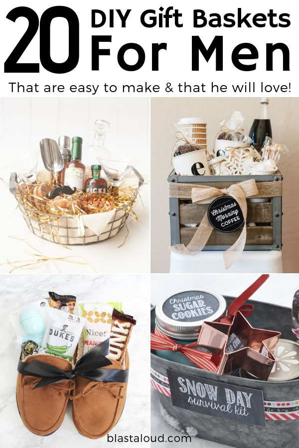 Gift Baskets For Men: 20 DIY Gift Baskets For Him That He, 59% OFF