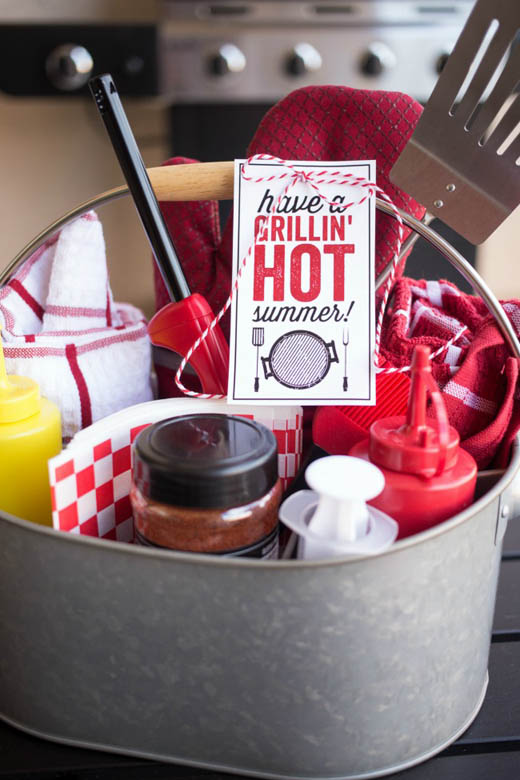 DIY Gift Baskets For Men: For the Grilling Lover