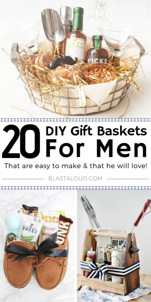 Gift baskets for men