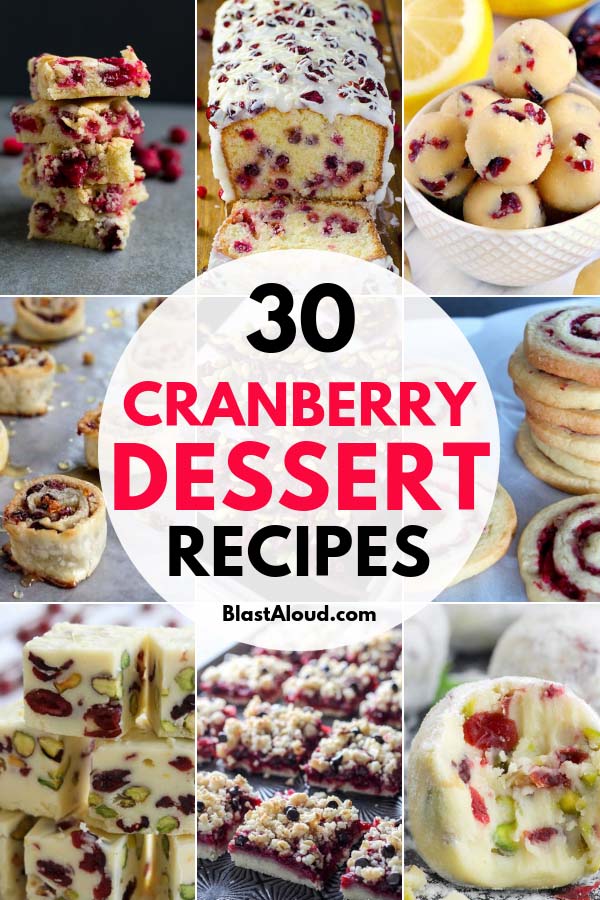 Cranberry Dessert Recipes
