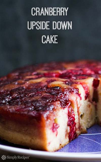 Cranberry Dessert Recipes: Cranberry Upside Down Cake