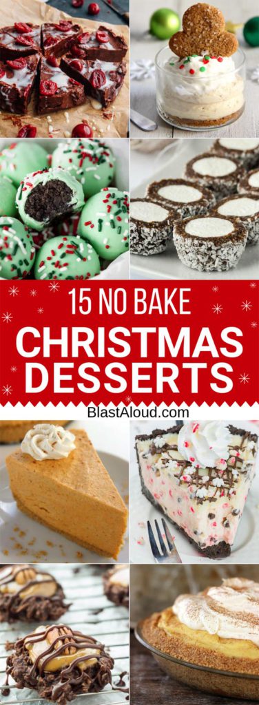 15 No Bake Christmas Desserts That'll Become Holiday Favorites