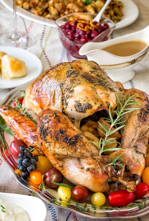 Thanksgiving Turkey Recipes: Super Juicy No Brine Roast Turkey