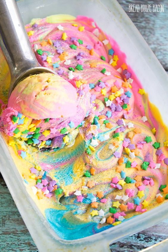 Unicorn desserts: Unicorn Ice Cream