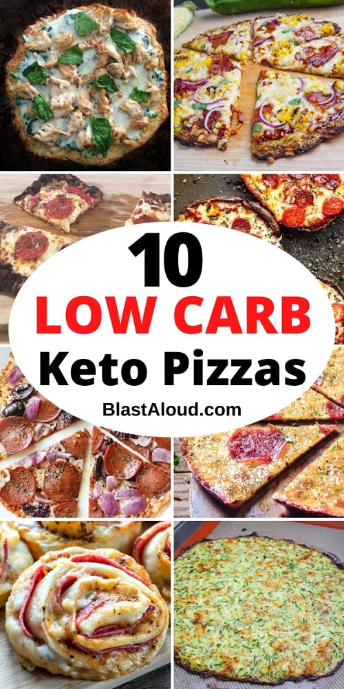 Low carb keto pizza