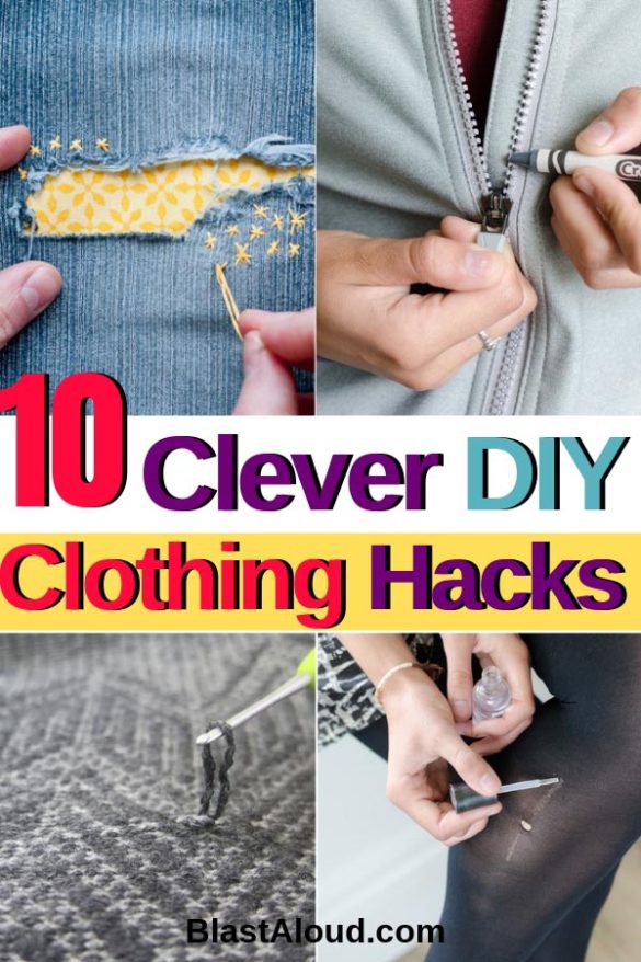 Clever DIY Clothing Hacks