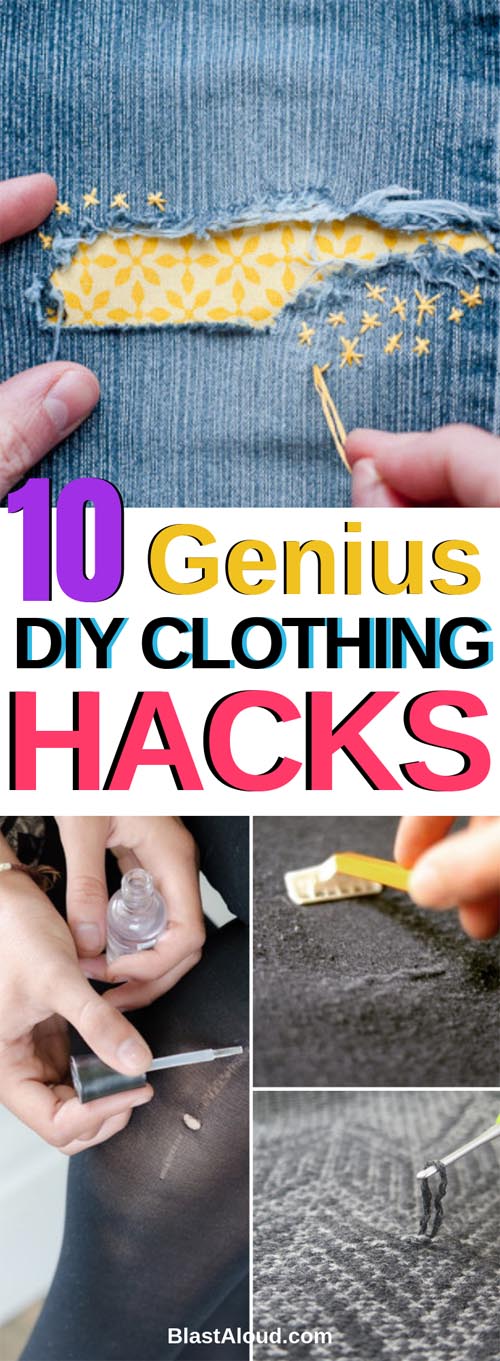 DIY Clothing hacks