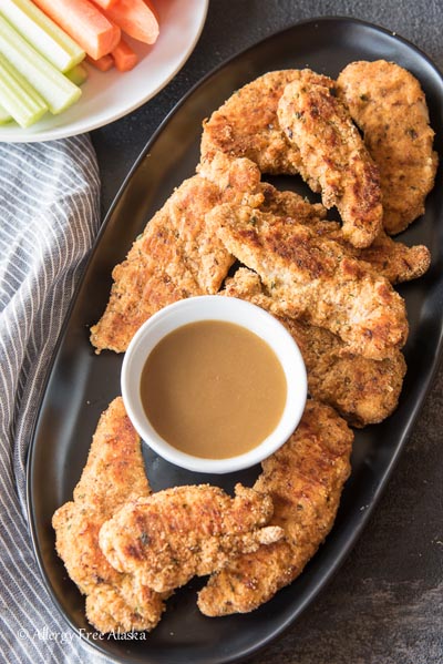 Healthy Super Bowl Appetizers: Easy Baked Paleo Chicken Tenders