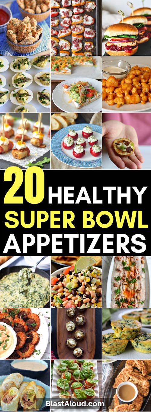 Healthy Super Bowl Appetizers - super bowl party food