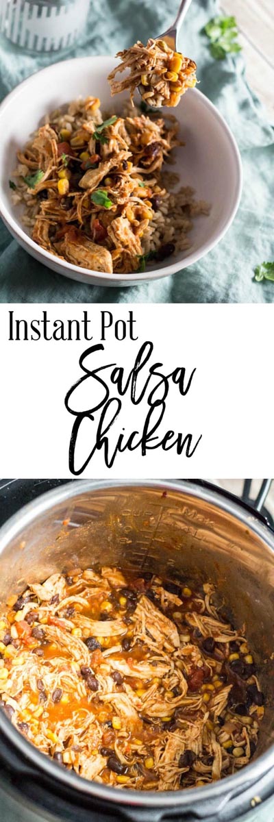 Weight Watchers Recipes With SmartPoints: Instant Pot Salsa Chicken