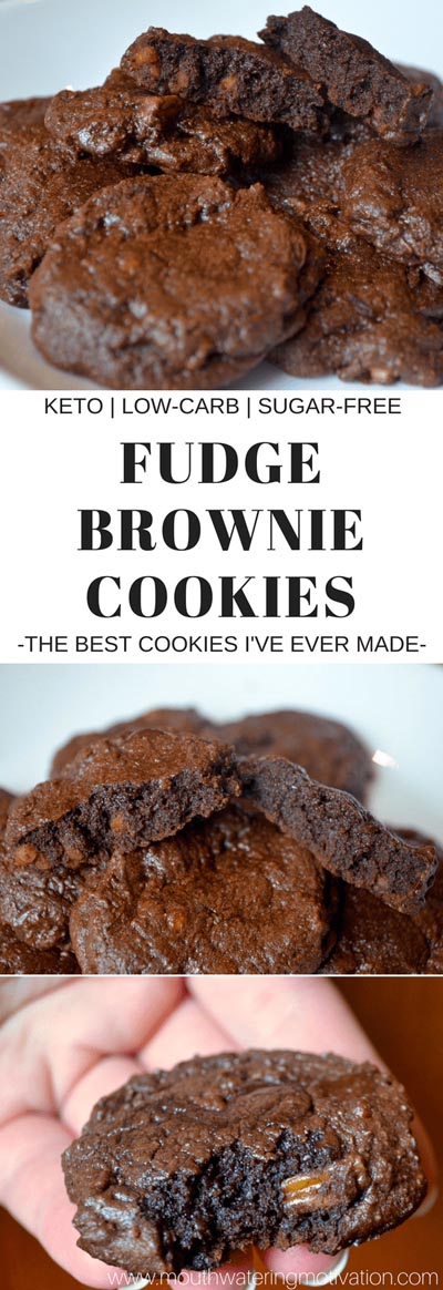 Keto Chocolate Dessert Recipes: Fudgey Keto Brownie Cookies